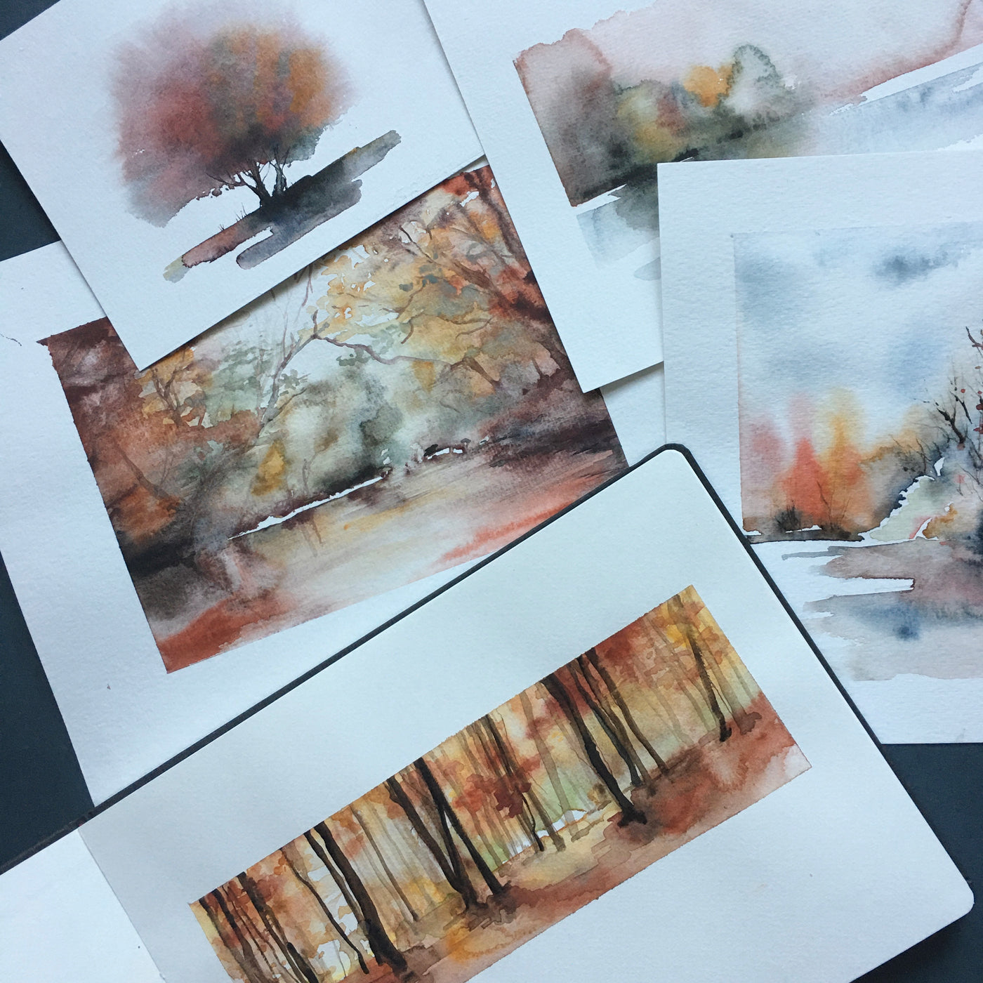AKVARELL WORKSHOP Őszi tájképek (Kezdő szint) OKTÓBER 22.